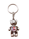 Porte-clés Lyon ourson métal chez souvenirsdelyon.com