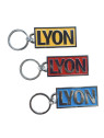 Porte-clés Lyon rectangulaire chez Souvenirsdelyon.com