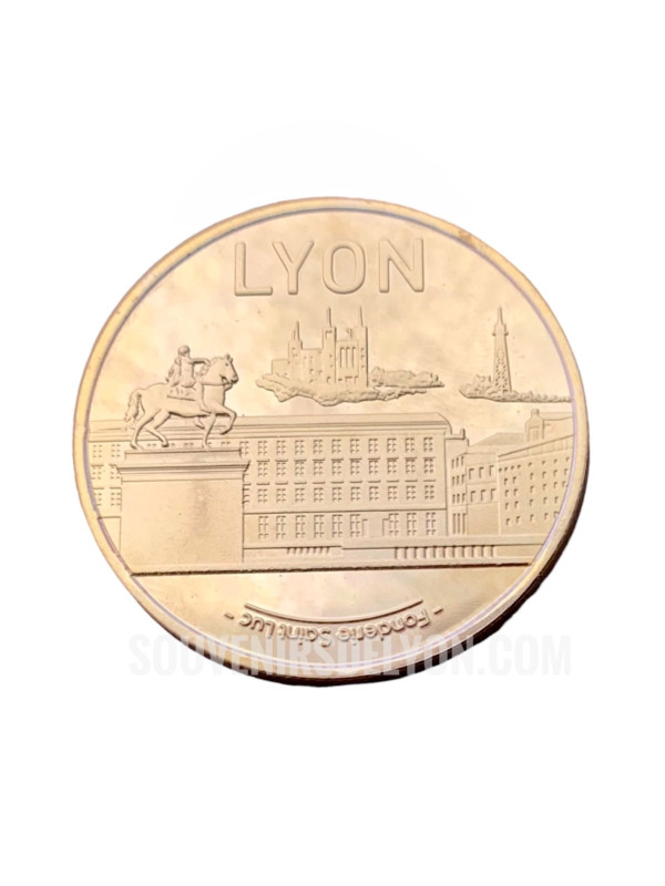 Médaille Souvenirs de Lyon Part Dieu / Lyon Monuments chez Souvenirsdelyon.Com