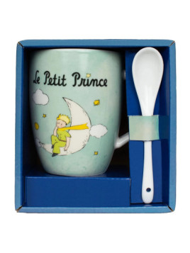 Mug cuillère le Petit Prince Lune chez Souvenirsdelyon.com