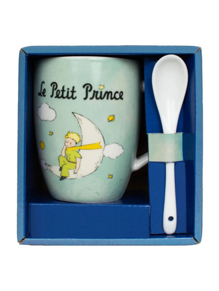 Mug cuillère le Petit Prince Lune chez Souvenirsdelyon.com