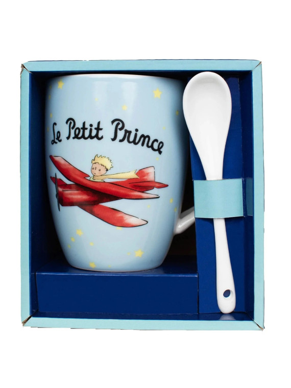 Mug cuillère le Petit Prince avion chez Souvenirsdelyon.com