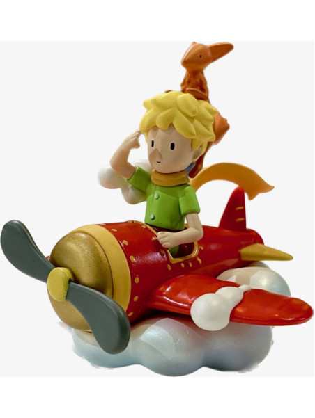 Figurine Le Petit Prince et le renard en avion chez souvenirsdelyon.com