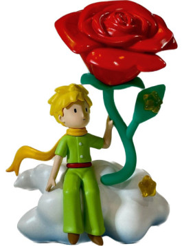 The Little Prince and the rose figurine on souvenirsdelyon.com