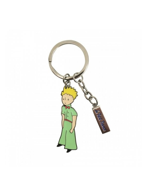 The Little Prince in green clothes key ring Souvenirsdelyon.com