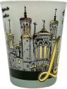 Verre à shooter Lyon Monuments dorés chez Souvenirsdelyon.com