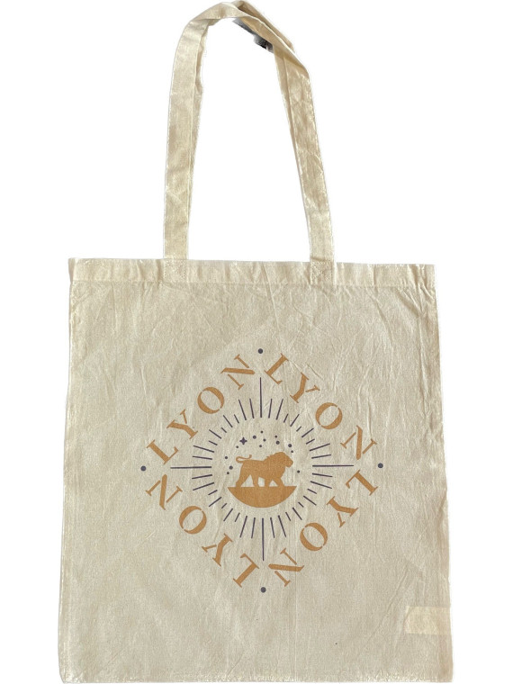 Lyon Square Tote Bag on Souvenirsdelyon.Com