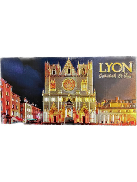 Magnet Lyon Cathédrale Saint Jean chez souvenirsdelyon.com