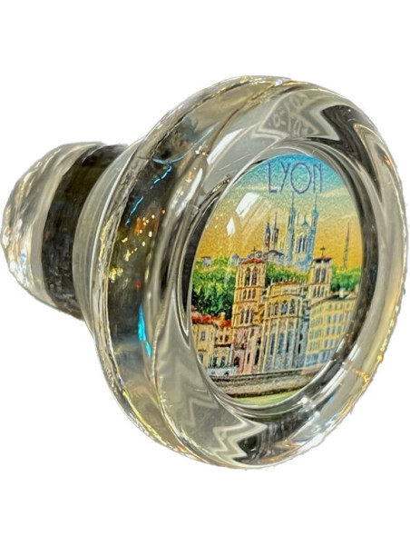 Bouchon en Verre Lyon chez souvenirsdelyon.com