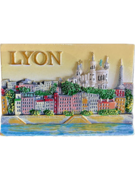 Magnet Lyon vintage chez Souvenirsdelyon.com