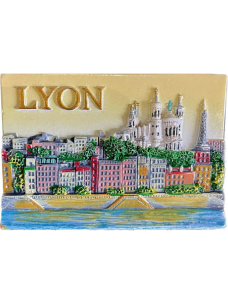 Magnet Lyon vintage chez Souvenirsdelyon.com