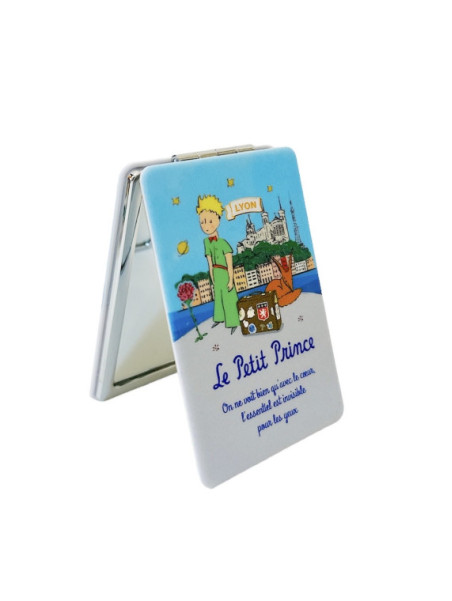 Miroir de poche Le Petit Prince Lyon chez souvenirsdelyon.com
