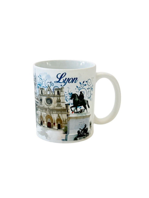 Mug Lyon Monuments chez Souvenirsdelyon.com
