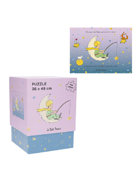 Puzzle le Petit Prince sur la lune chez Souvenirsdelyon.com