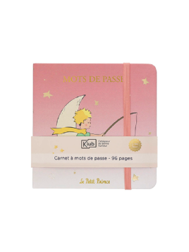 The Little Prince secret password notebook pink at Souvenirsdelyon.Com