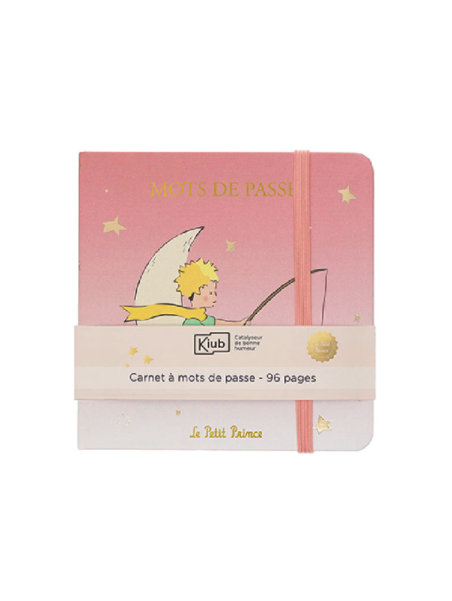 The Little Prince secret password notebook pink at Souvenirsdelyon.Com