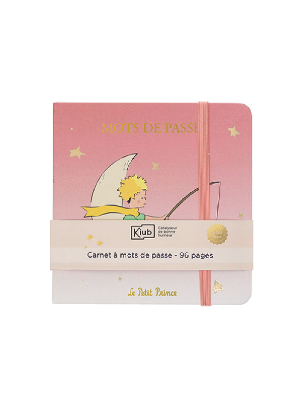 Carnet mot de passe Le Petit Prince rose chez Souvenirsdelyon.Com