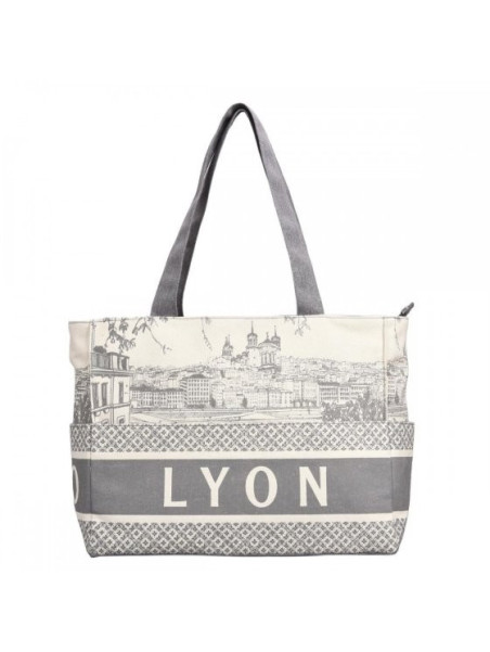 Robin Ruth Grey Bag Lyon at Souvenirsdelyon.Com