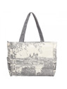 Sac Lyon City Robin Ruth gris chez Souvenirsdelyon.Com