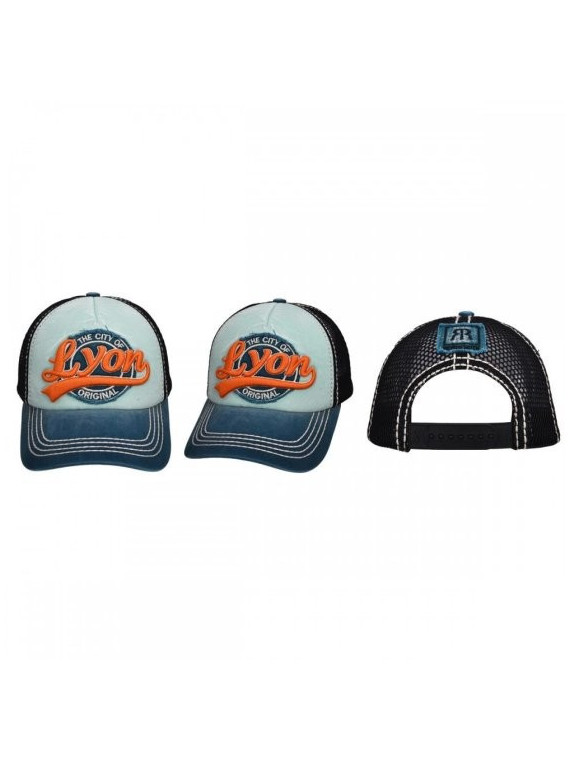 Lyon Orange Baseball cap Robin Ruth at Souvenirsdelyon.Com