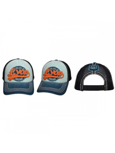 Casquette Lyon Robin Ruth orange chez Souvenirsdelyon.Com