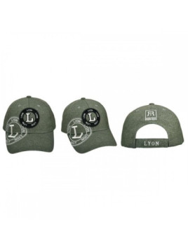 Lyon Kaki Baseball cap Robin Ruth at Souvenirsdelyon.com