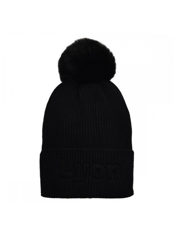 Beanie Robin Ruth black pompom Lyon chez souvenirsdelyon.com