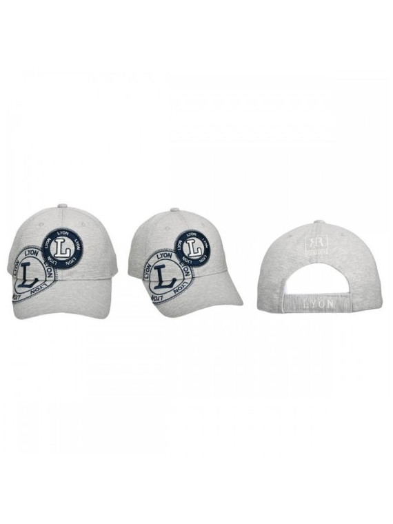 Lyon Gray Baseball cap Robin Ruth at Souvenirsdelyon.Com