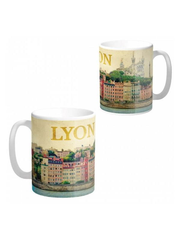 Mug Lyon vintage chez Souvenirsdelyon.com