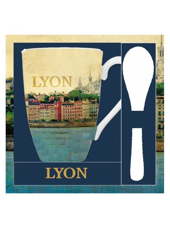 Mug Lyon rétro chez Souvenirsdelyon.com