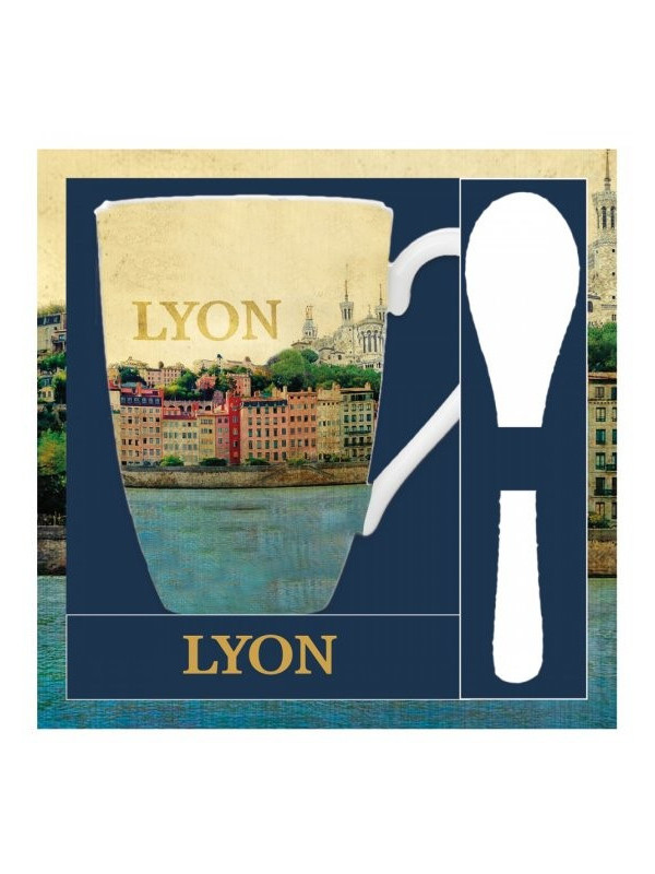 Mug Lyon rétro chez Souvenirsdelyon.com
