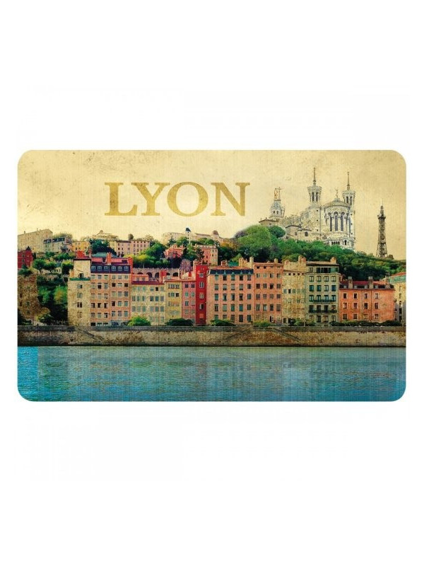 Set de table Lyon rétro chez souvenirsdelyon.com