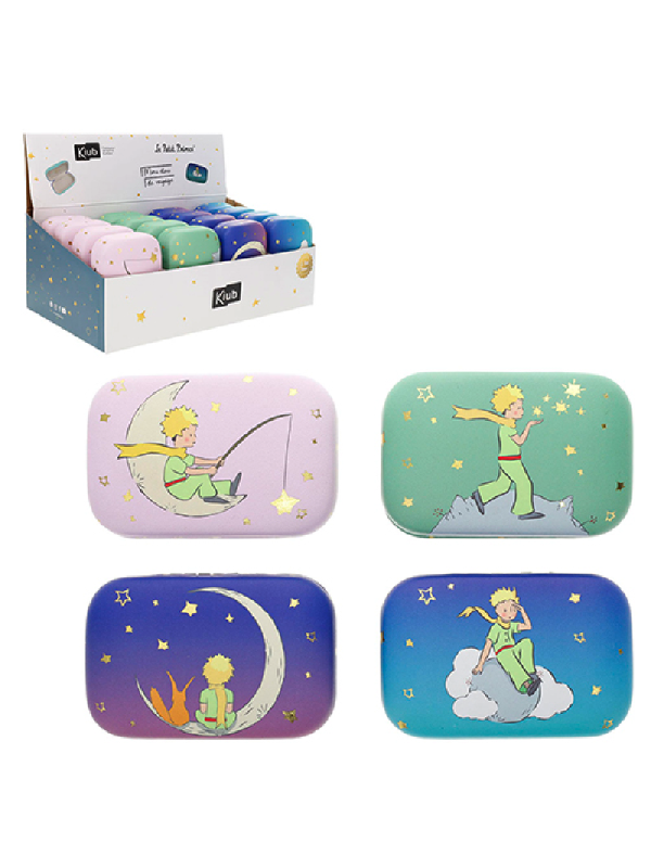 Mini étui de voyage Le Petit Prince avec les étoiles chez souvenirsdelyon.com