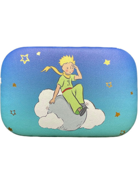 Mini étui de voyage Le Petit Prince sur les nuages chez souvenirsdelyon.com