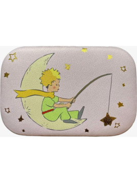 Mini Travel Case The Little Prince Fishing over the Moon at souvenirsdelyon.com