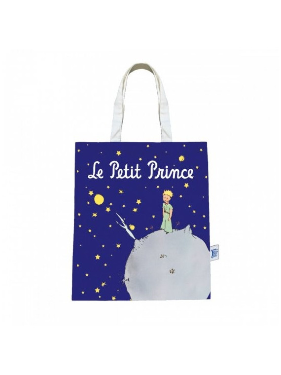 The Little Prince starry night tote bag on Souvenirsdelyon.com