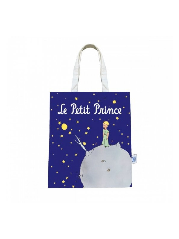 The Little Prince starry night tote bag on Souvenirsdelyon.com