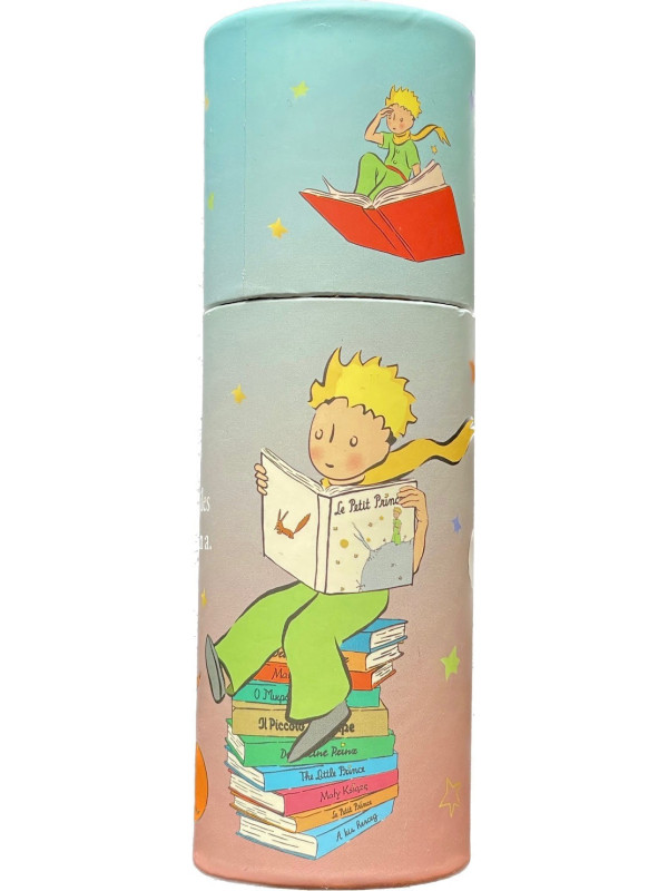 Boite de 12 minis crayons de couleurs Le Petit Prince Livres chez Souvenirsdelyon.Com