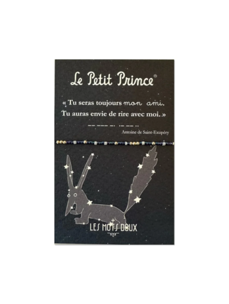 Bracelet Le Petit Prince Code Morse mon ami chez Souvenirsdelyon.Com
