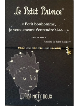 Bracelet Le Petit Prince Code Morse rire chez Souvenirsdelyon.Com