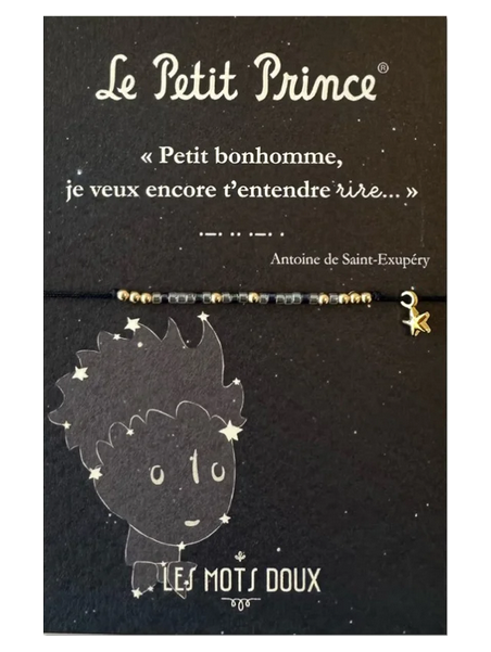 Bracelet Le Petit Prince Code Morse rire chez Souvenirsdelyon.Com
