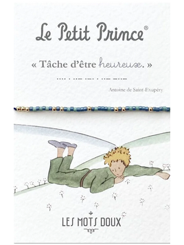 Bracelet Le Petit Prince Code Morse heureux chez Souvenirsdelyon.Com