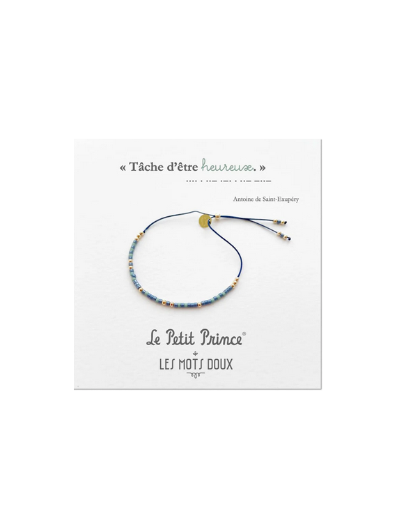 The Little Prince Bracelet Morse Code happy at Souvenirsdelyon.Com