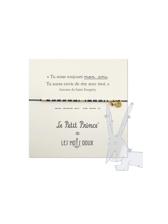 The Little Prince Bracelet Morse Code my friend