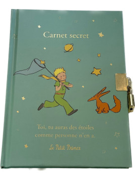 Carnet secret A5 Le Petit Prince étoiles  chez Souvenirsdelyon.Com