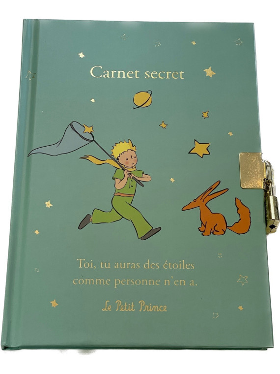 Carnet secret A5 Le Petit Prince étoiles  chez Souvenirsdelyon.Com