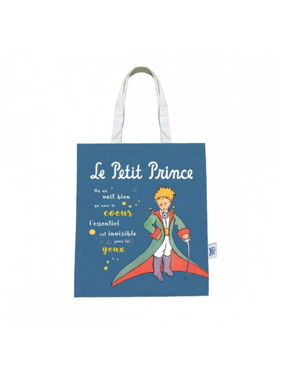 Tote bag The Little Prince in cape and sword Souvenirsdelyon.com