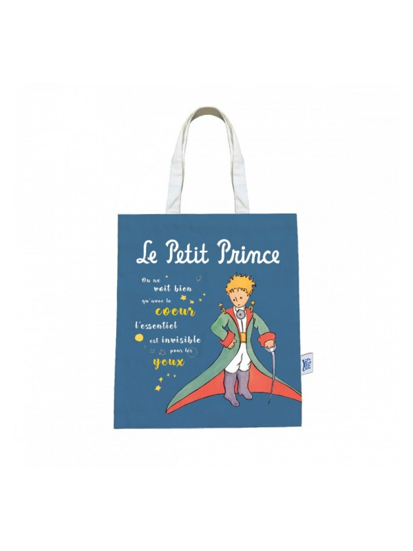 Tote bag The Little Prince in cape and sword Souvenirsdelyon.com