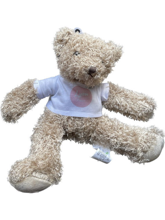 Peluche ours Lyon 1 chez Souvenirsdelyon.Com