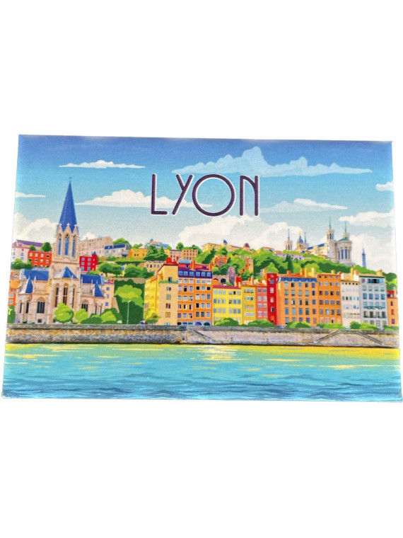 Magnet Lyon Saône Lyon chez Souvenirsdelyon.Com